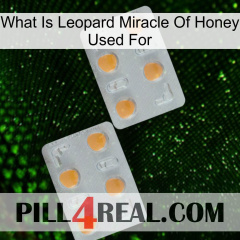 What Is Leopard Miracle Of Honey Used For 25